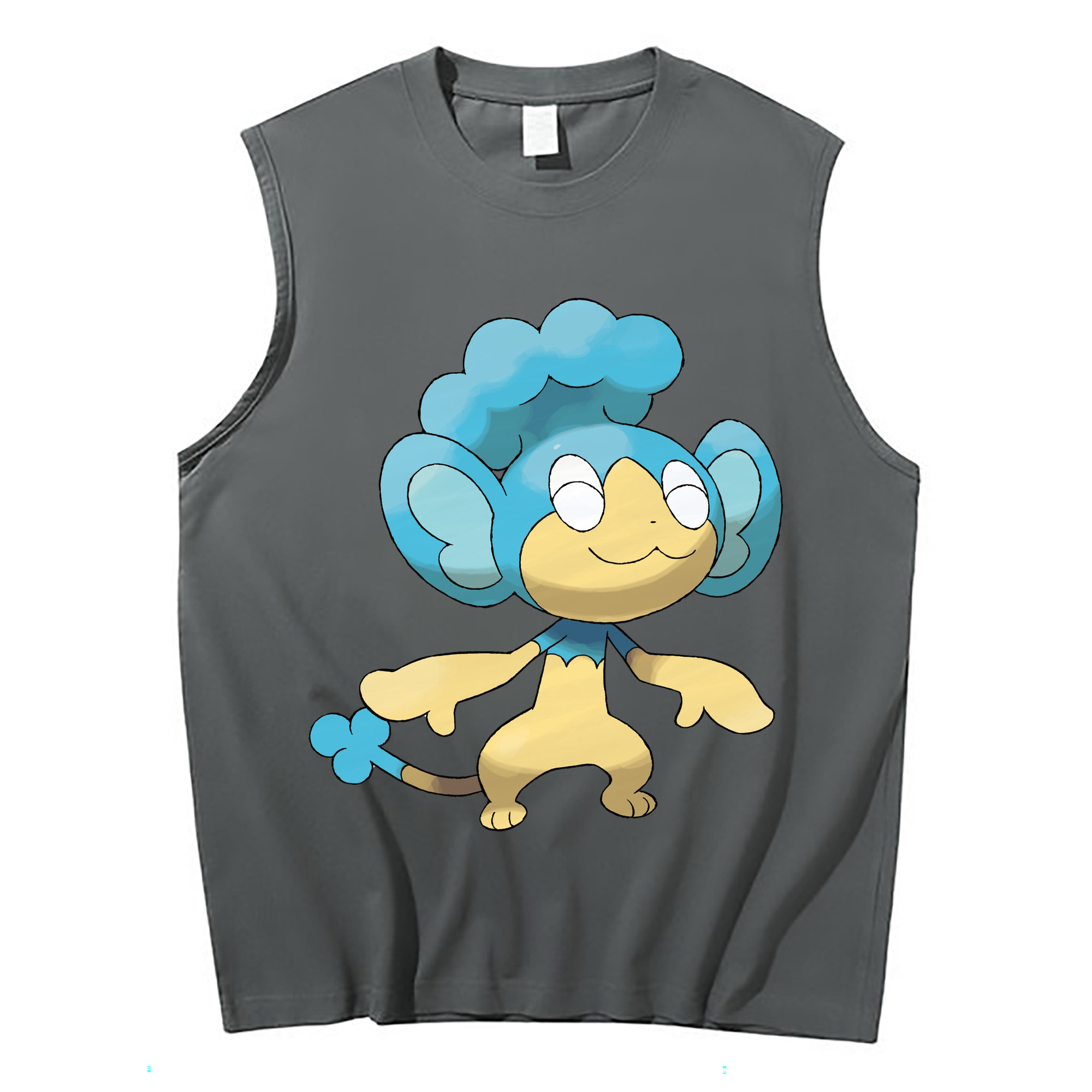 （画像用） ポケットモンスター Pokémon コットン100％タンクトップ（フロントプリント）